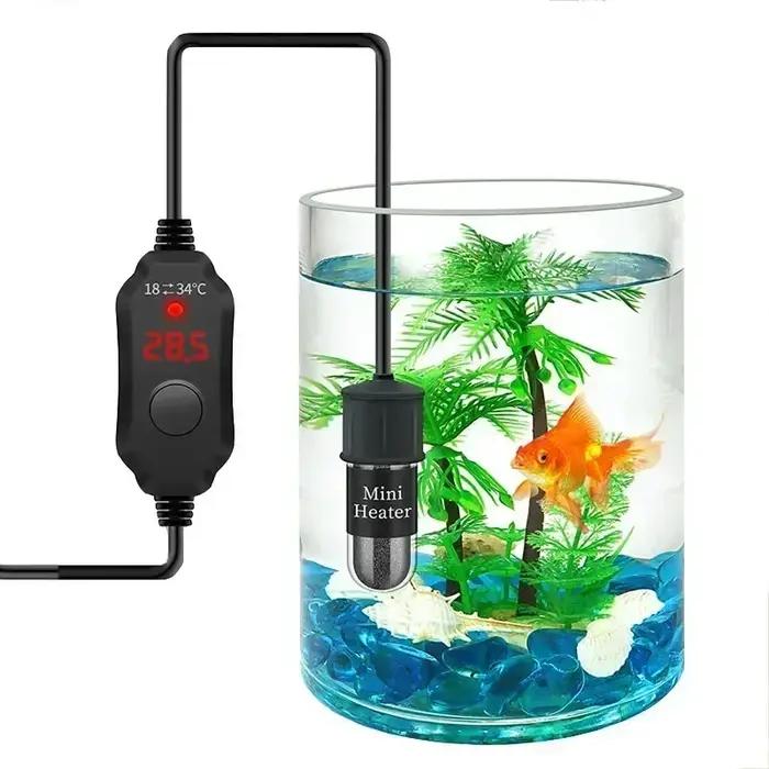 Betta – petit Aquecedor d'aquarium réglable 10W, chauffage Submersible pour Aquarium, 5V/2A, aliment