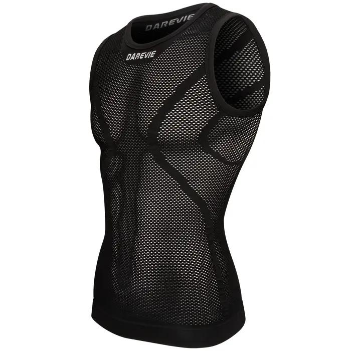 DAREVIE Chemise en résille sans couture pour hommes et femmes
