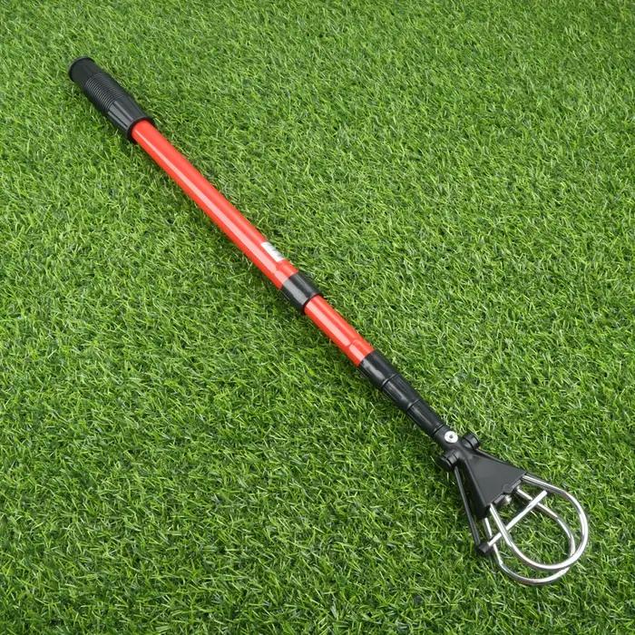 Pelle de récupération de balles de golf rétractable en alliage d'aluminium et fer galvanisé, pour le golf et la recherche de balles, idéale pour les joueurs et les cadeaux d'anniversaire