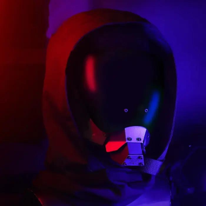 Tactical Full Face Mask Cyberpunk Cosplay Breathable Mask for Halloween Masquera