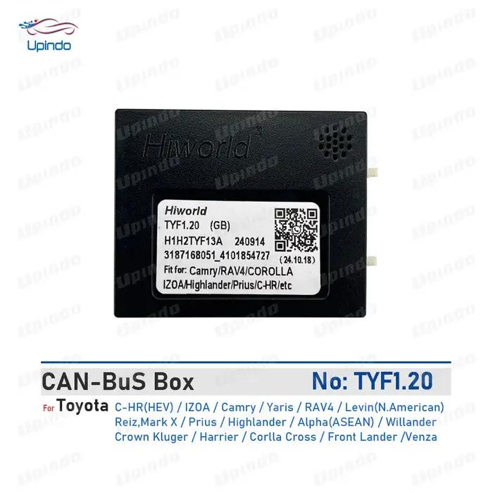 Adaptateur de décodeur de voiture Android Radio LilBus pour Toyota CorTrustYadditif Reiz IZOA Prius