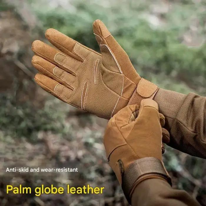 Gants tactiques hiver pour hommes coque caoutchouc protection renforcee technologie tactile toutes les mains chasse randonnee riding occasions spéciales