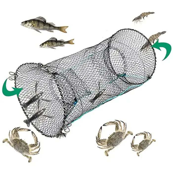 Crabe écrevisses homard receveur Pot piège filet de pêche anguille crevette