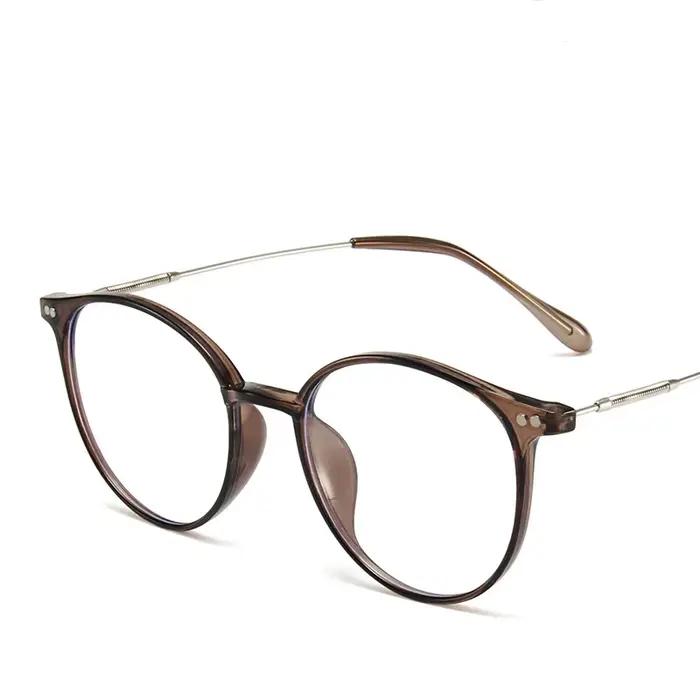 Hommes Et Femmes Ronde Anti Bleu Lunettes Ordinateur Cadre Optique Lentilles Nouvelle Arrivée 2023