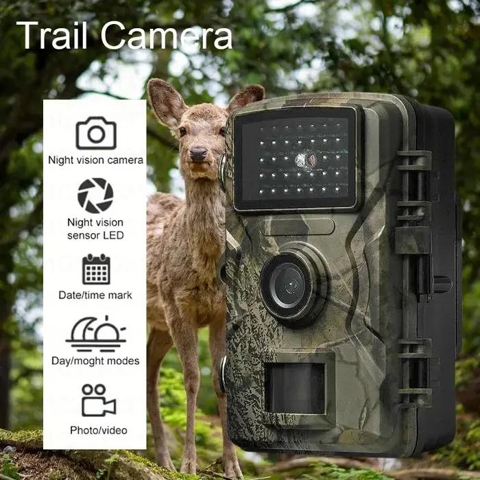 Caméras de chasse 16MP 1080P avec vision nocturne infrarouge 940nm, caméra étanche pour la surveillance et le repérage de la faune sauvage