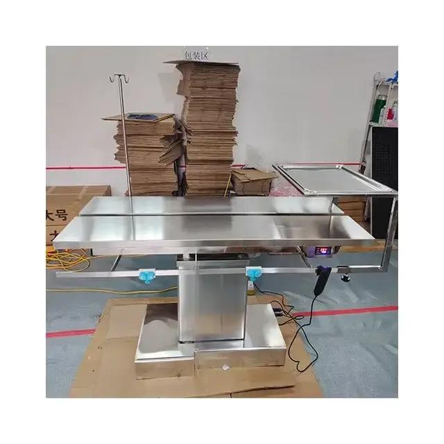 Table animale Table de théâtre chirurgical vétérinaire Table d'opération électrique pour chien vétérinaire