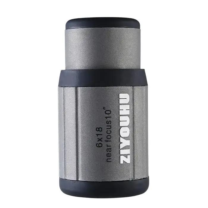 Monoculaire Mini 6x18 HD Professionnel de Poche pour Chasse Randonnée Observation Extérieure Compact
