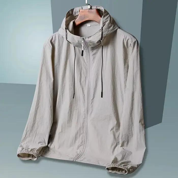 Veste d'été à capuche pour hommes et femmes