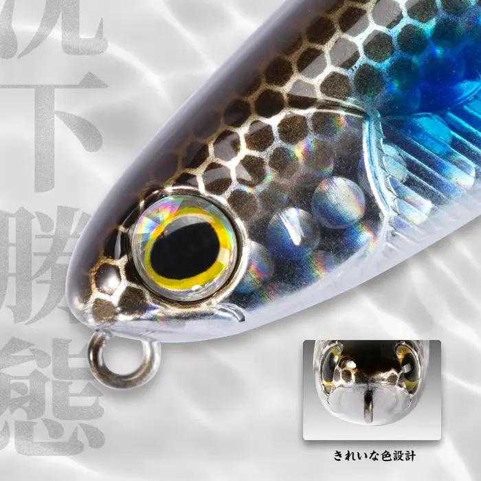 Hunthouse flottant Topwater crayon leurre de pêche 60mm 90mm 100mm Surface dur appât WTD eau salée pour brochet bar truite matériel de poisson