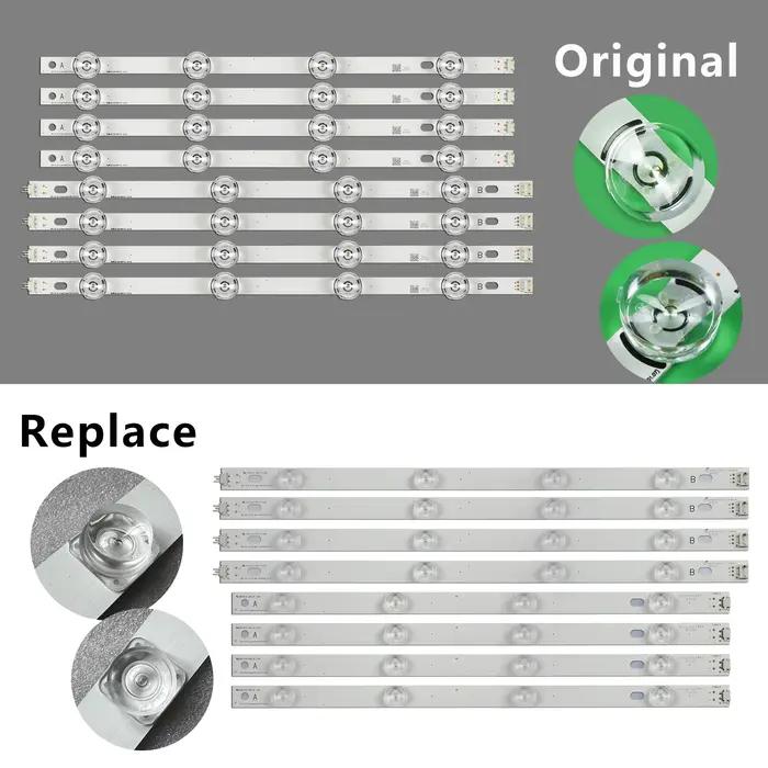 Rétro-éclairage LED pour 42lb5600 42lf6200 42lx530h 42ly340c 42lf5850 42lf6400 42lf6450 42lf6500 42l