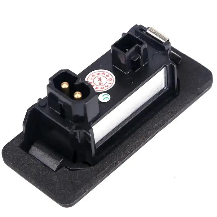 Lumière de plaque d'immatriculation pour BMW E39 E60, 2 pièces, 6000k, blanc, sans erreur, numéro Le