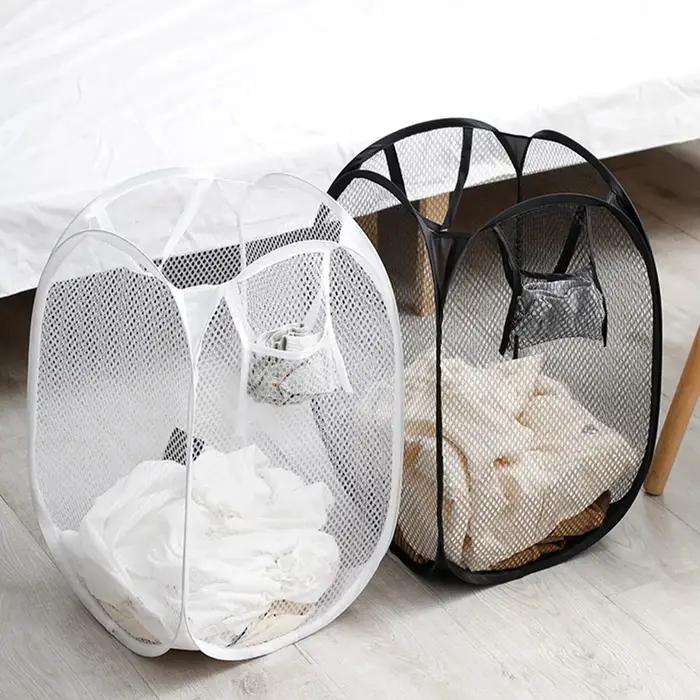 Conteneur de rangement en polyester robuste pour vêtements et linges grandes capacités ventilées pliables et faciles à transporter occasions spéciales