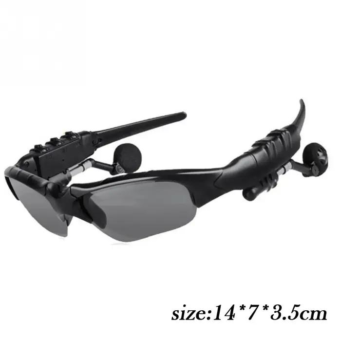 Lunettes connectées Bluetooth pour randonnée - Casque audio intégré avec verres polarisés UV protection