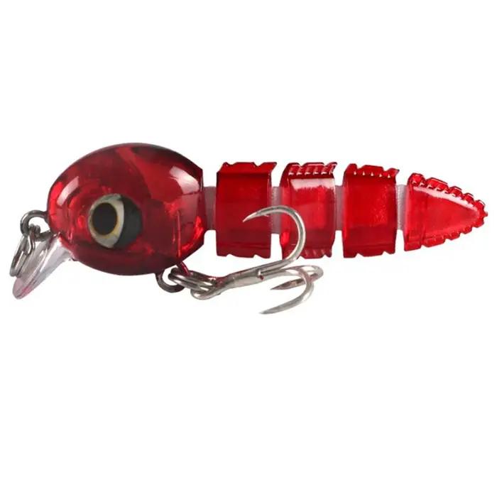 Leurre de pêche à la truite Wobblers multi-sections en argent sterling dur artificiel pour plage océanique lac river réservoir d'étang stream gestion truites occasions spéciales