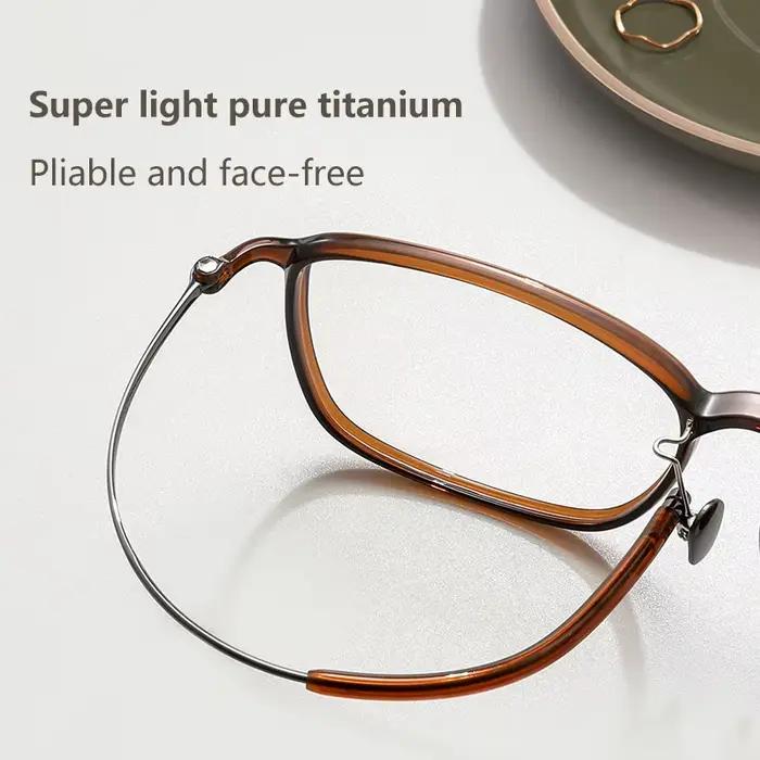 Lunettes ultralégères TR90 pour hommes et femmes, monture ronde rétro, sur Prescription, optique-lun
