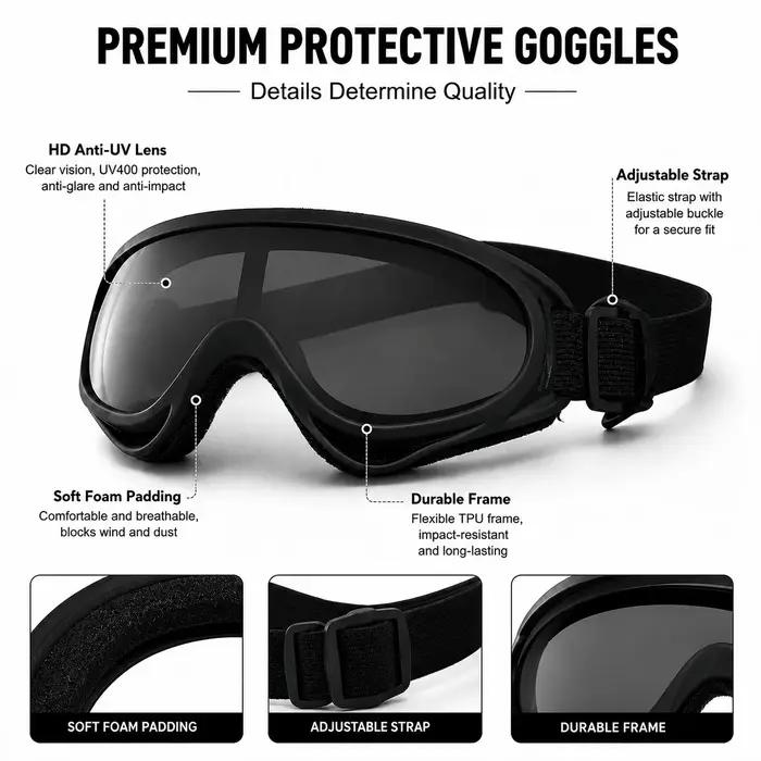 Lunettes de protection pour animaux de compagnie