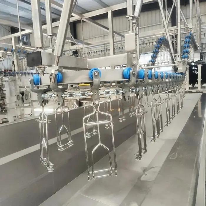 Ligne d'abattage de volailles, équipement d'abattoir, machine de traitement des volailles