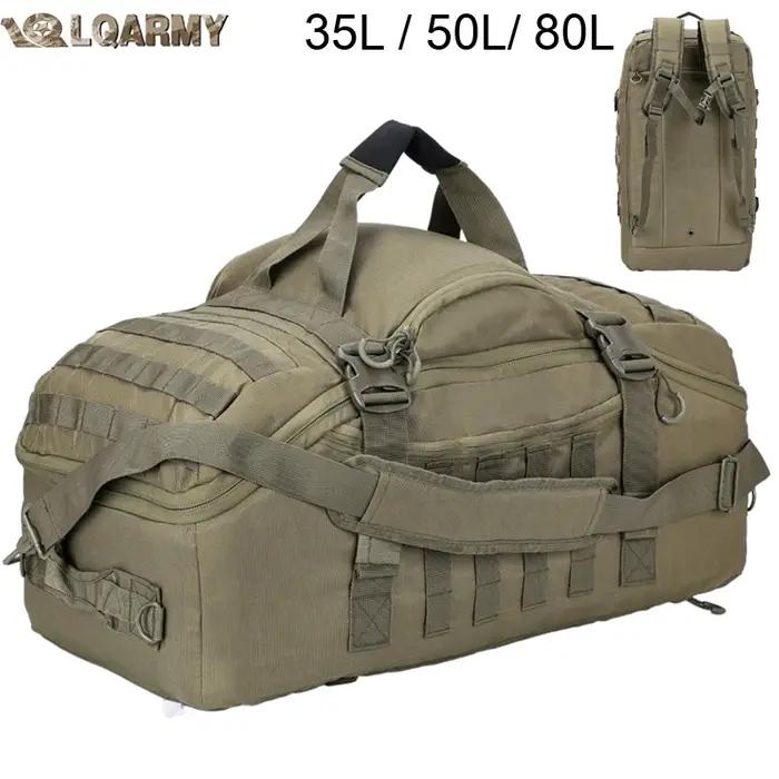 Sac à Dos Tactique 80L Molle Randonnée Camping Grande Capacité pour Alpinisme et Voyage