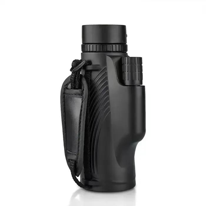Télescope pliable 12x50 HD 5000m portable pour chasse sport camping voyage longue distance