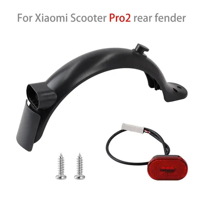 Garde-boue arrière amélioré, Support de Support/feu arrière pour accessoire de Scooter électrique Xi