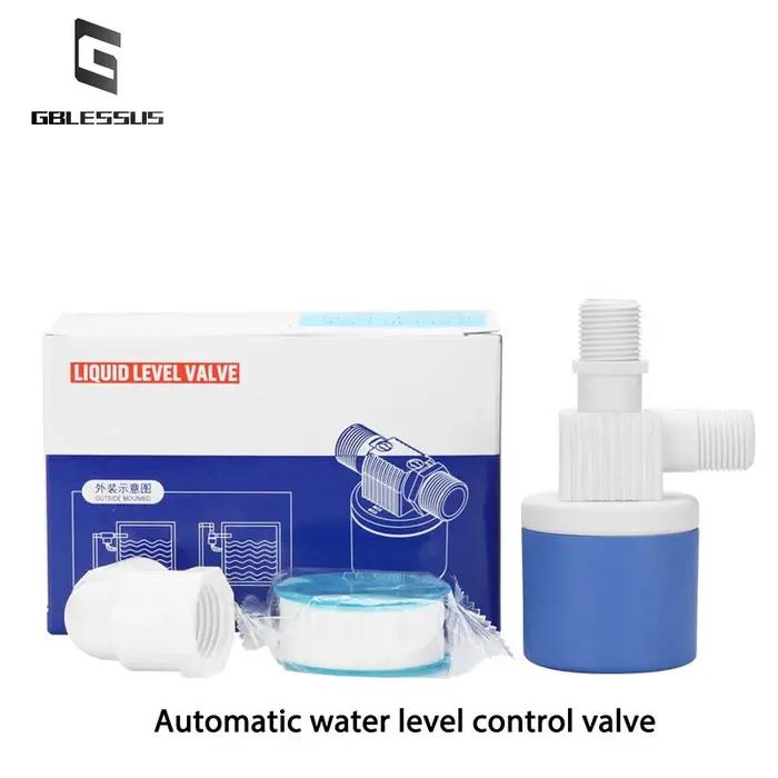 Vanne à flotteur automatique pour contrôle de pression d'eau, installation facile, système d'eau durable, élevage de poulets, fermes, châteaux d'eau, réservoirs d'eau