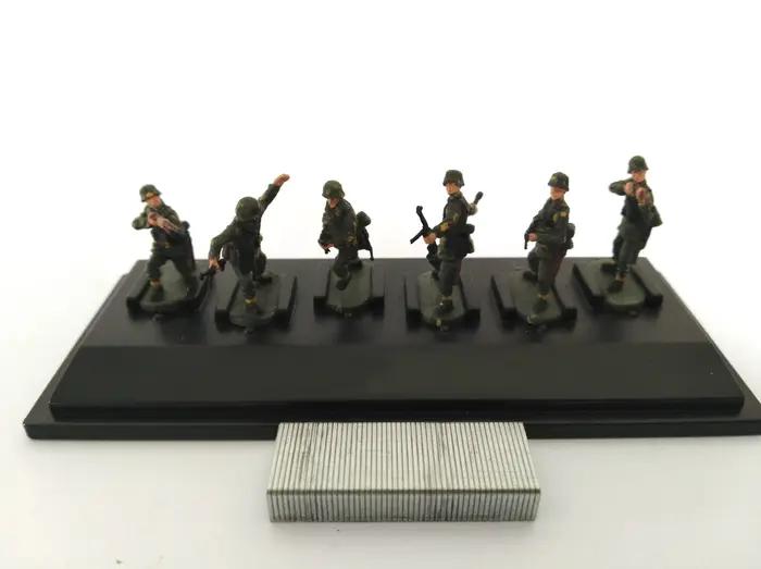 Équipe de Combat allemande P801 (6 membres), modèle de soldat coloré fini, 1/72