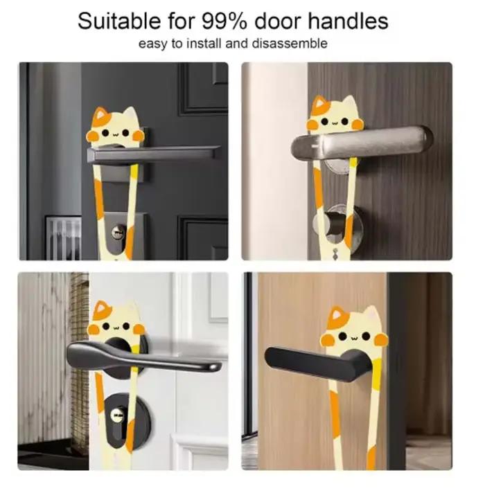 L'outil de porte pour animaux de compagnie convient aux chats et aux chiens pour entrer et sortir librement. La serrure