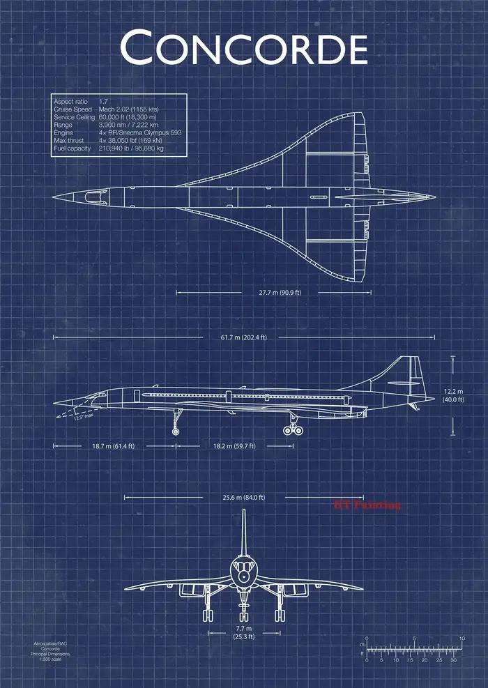 Affiche d'avion de l'armée de l'air