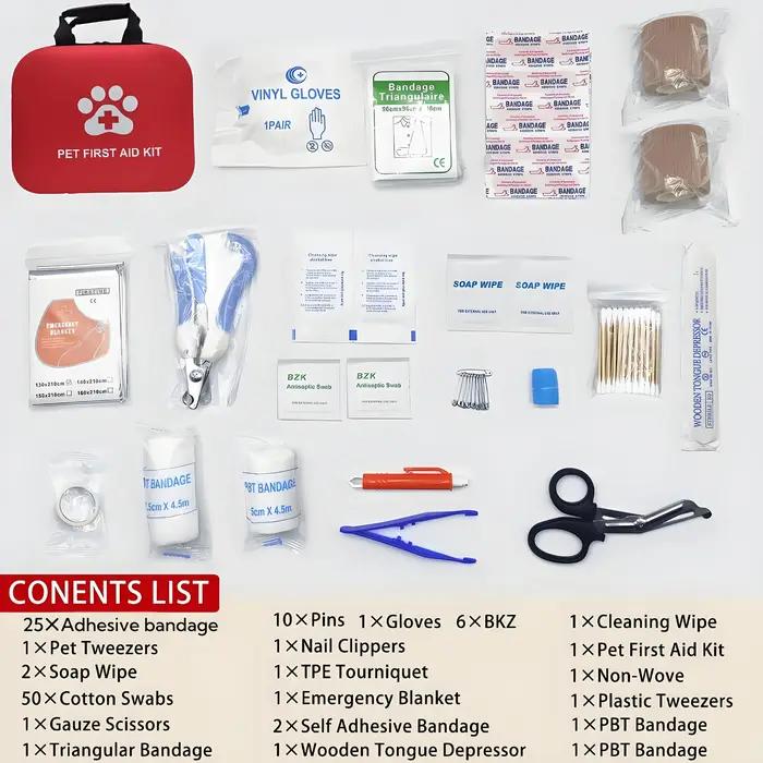 Trousse de premiers soins pour animaux de compagnie