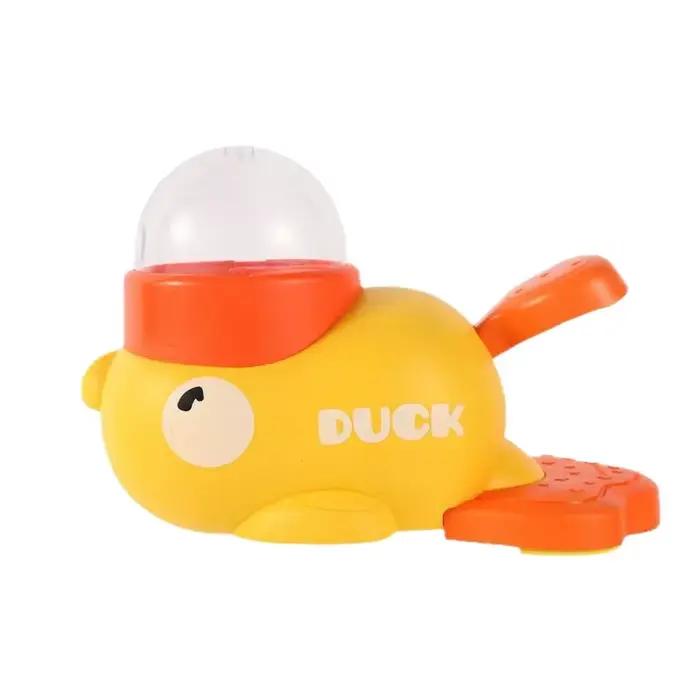 Distributeur Interactif de Friandises Petit Canard Jaune Jouet Anti-Fuite pour Chat et Chien Occasion Spéciale Apprendre à Manger Lentement