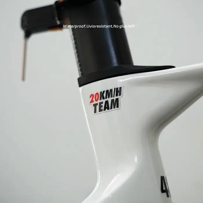 Autocollants de vélo d'équipe de vitesse de cyclisme