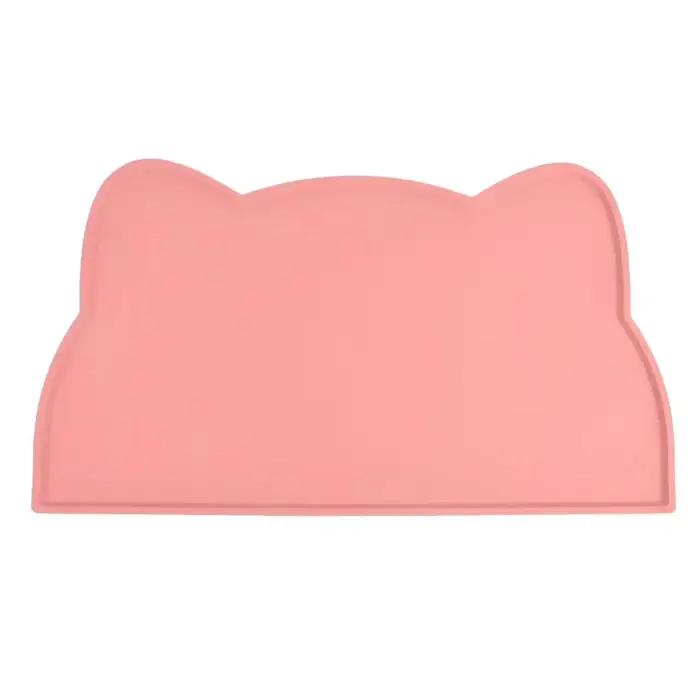 Tapis de nourriture pour animaux de compagnie en Silicone