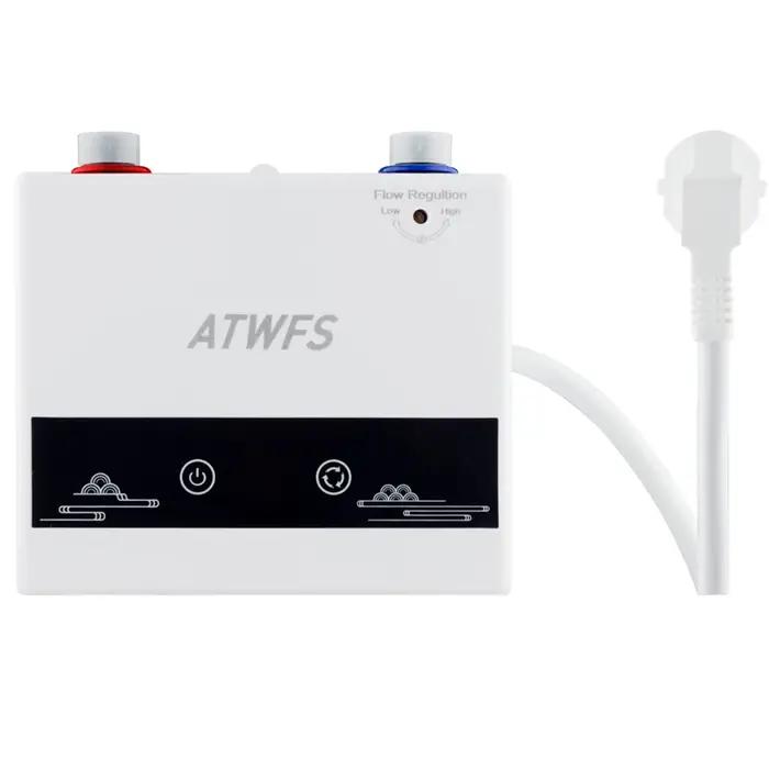 ATWFS chauffe-eau instantané 220V 4000W radiateurs électriques portables pour salle de bain douche d
