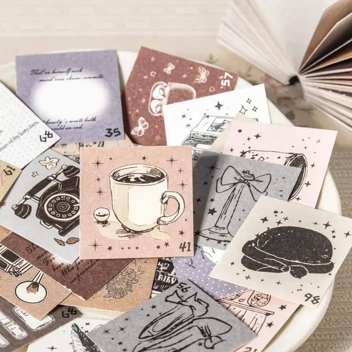 Journal GO 100 Pages matériel de vie de fille délicate livre