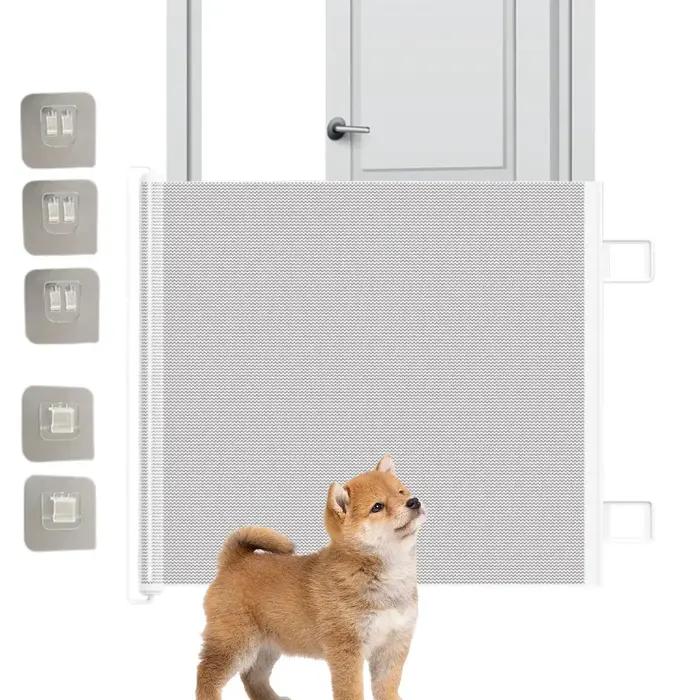 Barrière de sécurité rétractable pour animaux de compagnie