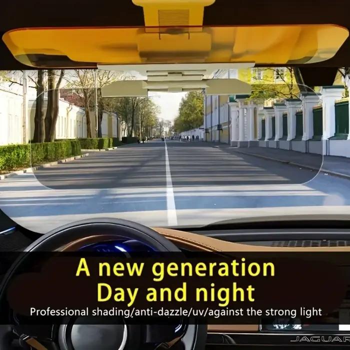Pare-soleil de voiture anti-éblouissement protection visuelle nuit et jour universel pour la plupart des voitures occasions conduite confortable