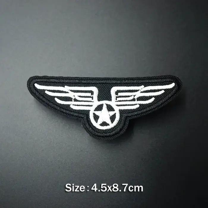Patch brodé EMBLEM à thermocoller ou à coudre pour vêtements