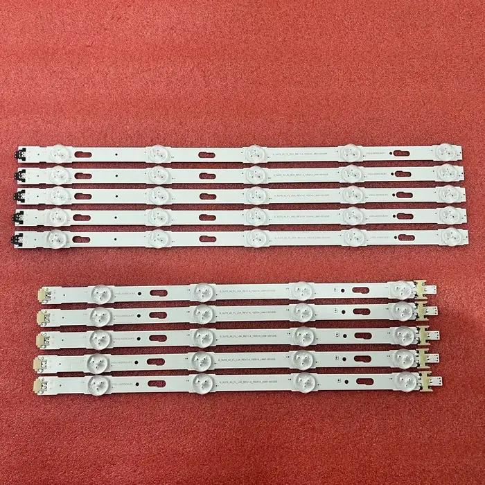 Bande de rétro-éclairage LED pour Samsung UE40KU6000K UE40JU6000U UE40MU6120K UE40KU6100K UE40JU6400