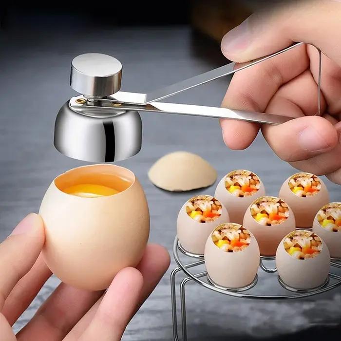 Coupe-œufs en acier inoxydable