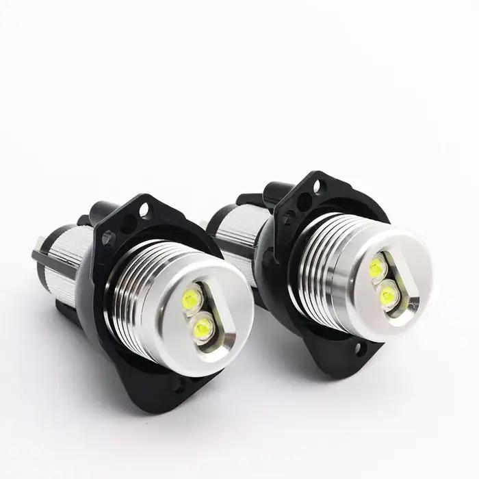 Ampoule LED œil d'ange 20W, Canbus, sans erreur, pour BMW E90 E91 série 3 320 325i 328i 335i 2004 –