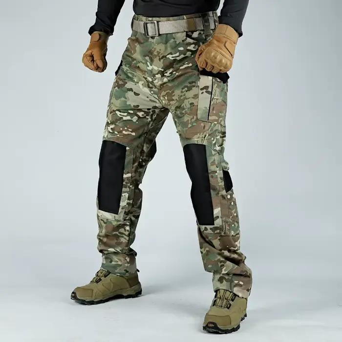 Pantalon cargo militaire tactique homme multi-poches - Randonnée travail combat résistant outdoor