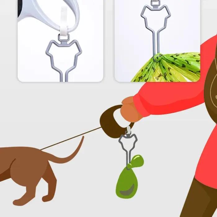 Support de sac de merde de chien