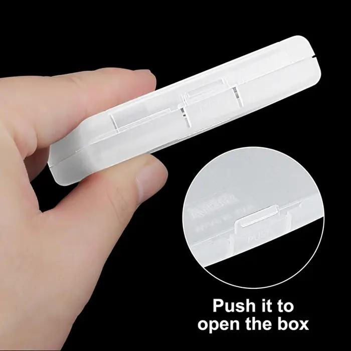 Boîte de rangement et de présentation pour cartouche de jeu Game Gear, transparente, de remplacement, pour GameGear, étui de protection.