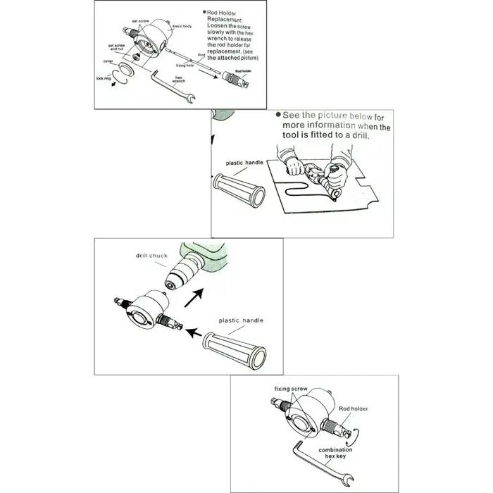 Coupe de métal rotatif à 360 degrés, feuille à Double tête, grignoteuse, scie, outil de coupe, fixat