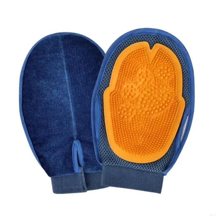 toilettage pour animaux avec poils en caoutchouc souple 8mm pour Massage doux retrait efficace du pe
