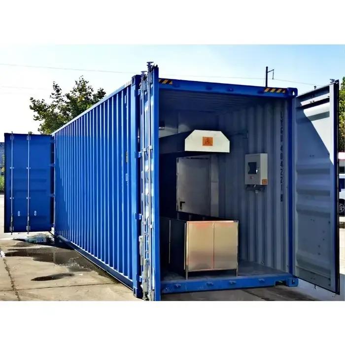 Machine de crémation personnalisée, équipement de crématorium portable pour incinérateur humain, système informatisé