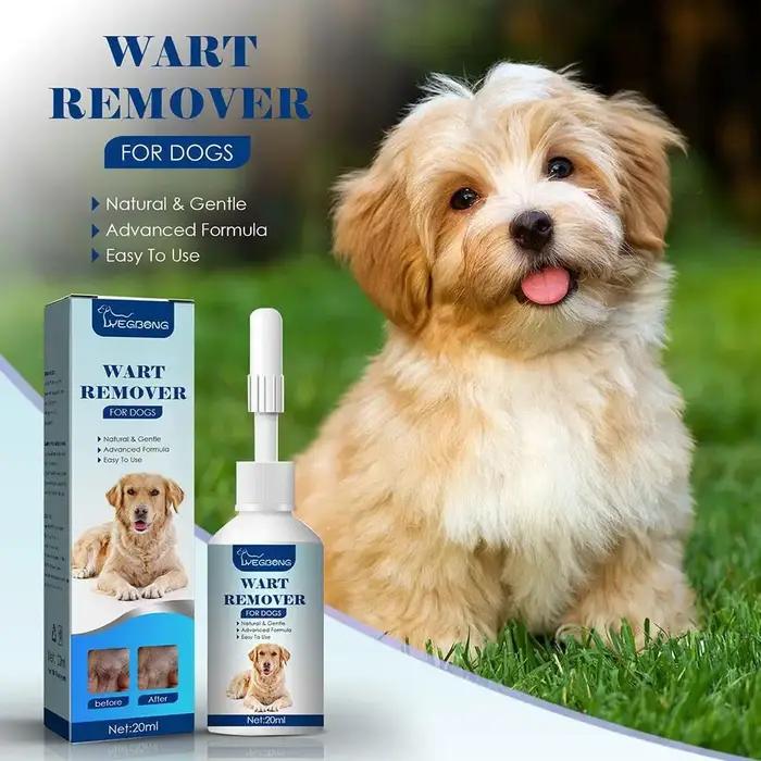 Dissolvant de verrues naturelles pour chien