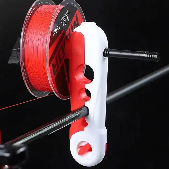 Enrouleur de ligne de pêche portable Baitcasting Spinning Reel, Machine à transporteurs iner ABS, Éq
