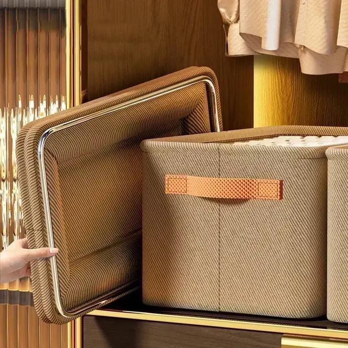 Boîte de rangement de garde-robe pour le rangement dans le placard, tiroirs de sous-vêtements, armoire de chambre à coucher, chaussettes, soutien-gorge, organisateur de pantalons