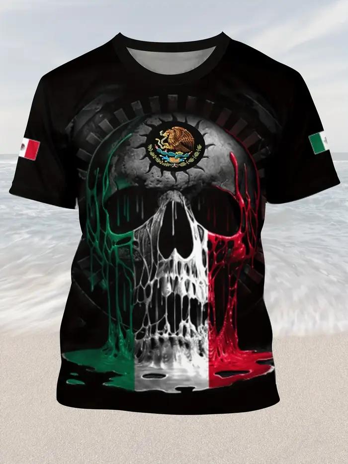 T-shirt pour homme à imprimé aigle - Confortable